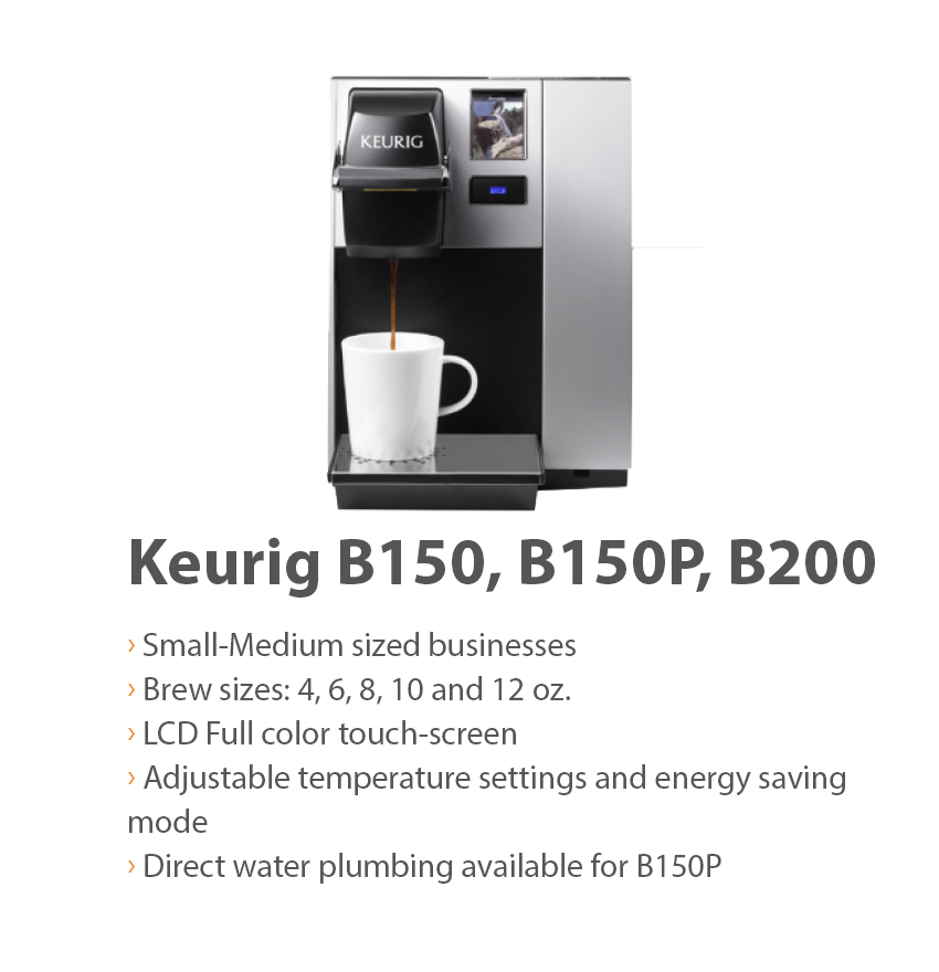 Keurig B150, 200